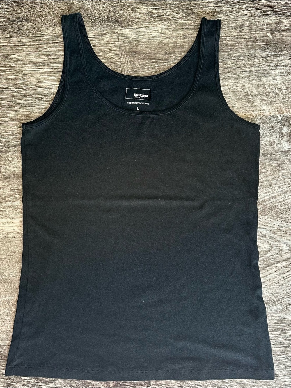Sonoma The Everyday Black Tank ***Size Large***
